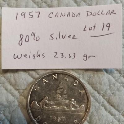 1957 Canada dollar