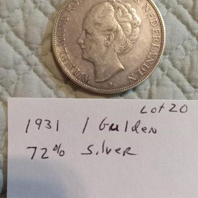 1931 Gulden Coin