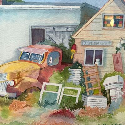 Kennebunk Junk- 25 1/2" x 19 1/2"