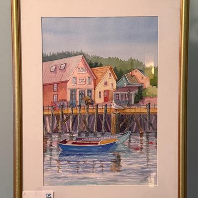 Port Clyde- 19 1/2" x 25 1/2"