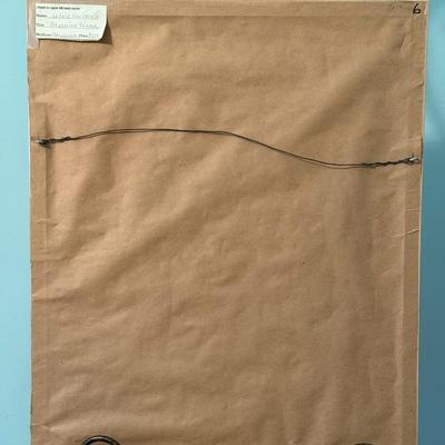 Bahamian Vendor- 17 3/4" x 22"