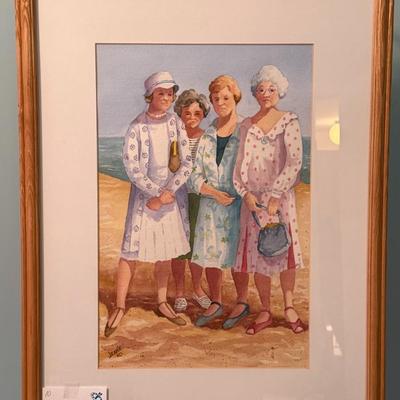 The Cousins 1920 in Atlantic City- 26" x 20"