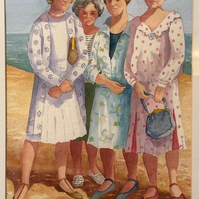 The Cousins 1920 in Atlantic City- 26" x 20"