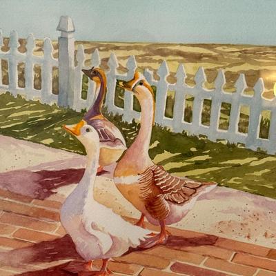Goslings- 17 3/4" x 22"