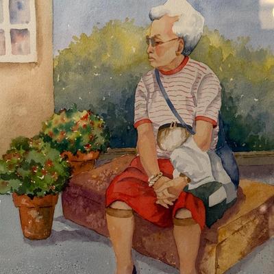 Just Resting- 21 1/2" x 17 3/4"