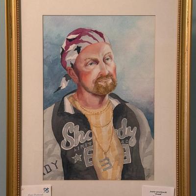 Frank- 20 1/2" x 26 1/2" *won honorable mention*