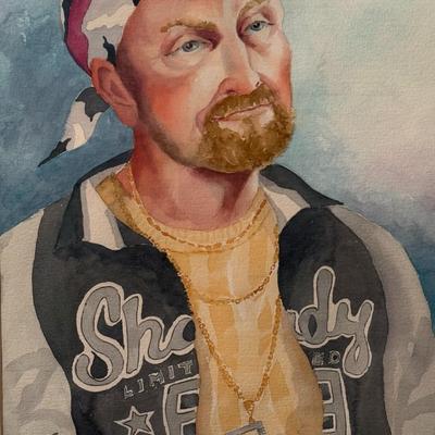 Frank- 20 1/2" x 26 1/2" *won honorable mention*
