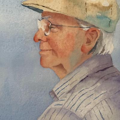 Nate- 21 1/2" x 17 3/4"