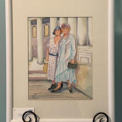 Fancy Hats- 21 1/2" x 17 1/2"