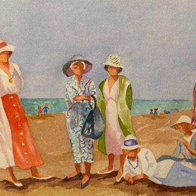 Beach Belles II- 20 1/2" x 16 1/2"