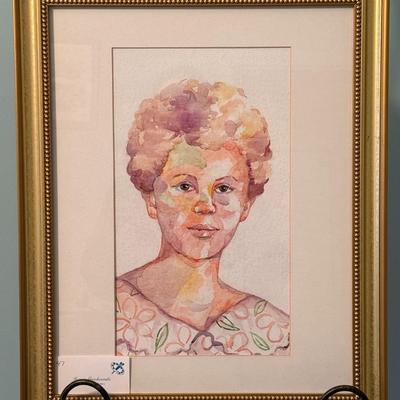Priscilla- 20 1/2" x 16 3/4"