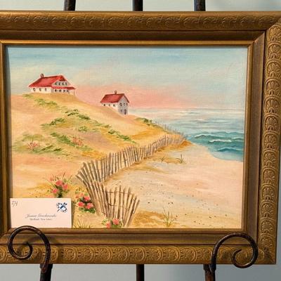 Overlooking the Dunes- 17" x 14"