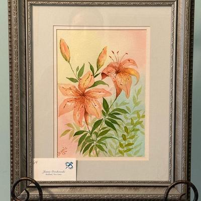 Day Lilies- 17" x 14"