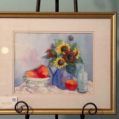 Sunflowers and Mangoes- 17 1/2" x 21 1/2"