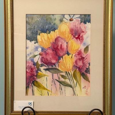 A Splash of Color- 22 1/2" x 18 1/2"