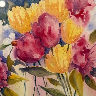 A Splash of Color- 22 1/2" x 18 1/2"