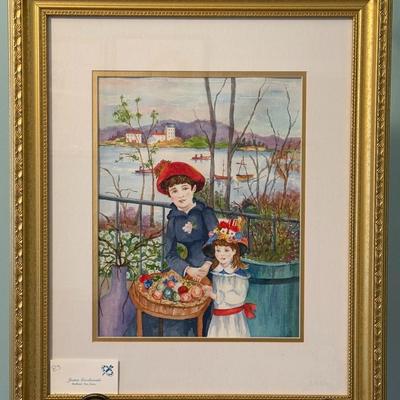 Mother and Daughter in Color- 23" x 19"