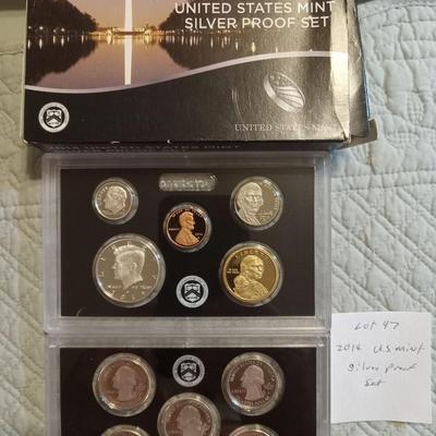 2014 United States Mint Silver Proof Set