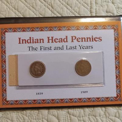 Indian Head Pennies first and last year
