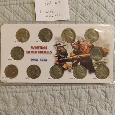 11 war nickels