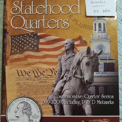 112 state quarters in book