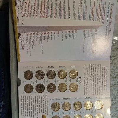 112 state quarters in book