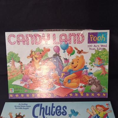 CANDY LAND & CHUTES AND LADDERS GAMES