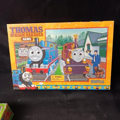 FROG GAME AND THOMAS AND THE MAGIC RAILROAD GAME