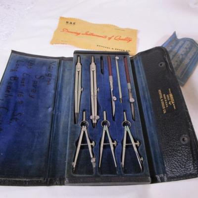 Vintage Keuffel & Esser Co. drafting set