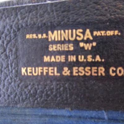 Vintage Keuffel & Esser Co. drafting set