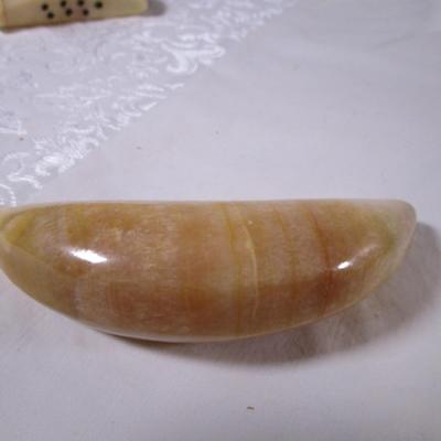 Polished stone fruit - Banana