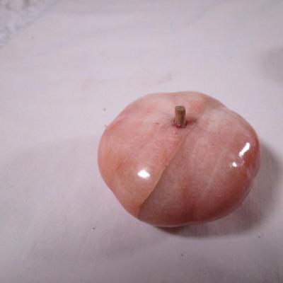 Polished stone fruit - little pumpkin