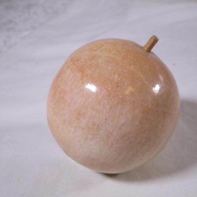 Polished stone fruit - peach