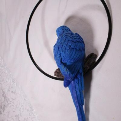 Hanging parrot decor