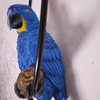 Hanging parrot decor