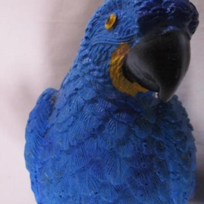 Hanging parrot decor