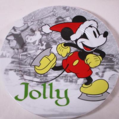 Mickey's vintage holiday plate