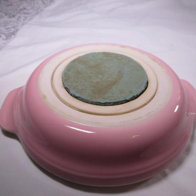 Vintage ceramic divided warming baby dish