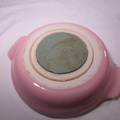 Vintage ceramic divided warming baby dish