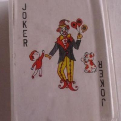 Vintage mini playing cards from Wild Animal Park San Diego
