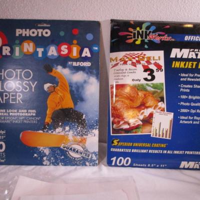 3 pkgs Photo paper