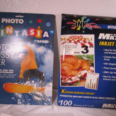 3 pkgs Photo paper