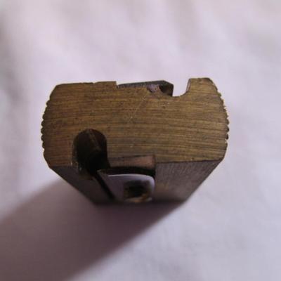 Vintage brass pencil sharpener