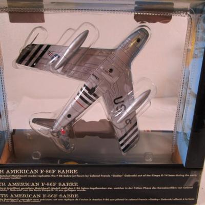 Matchbox collectible, North American F-86 Sabre plane