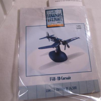 F4U-1D Corsair plane by Hallmark Legends in Flight, New in Box