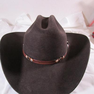 Stetson Stallion dark brown cowboy hat