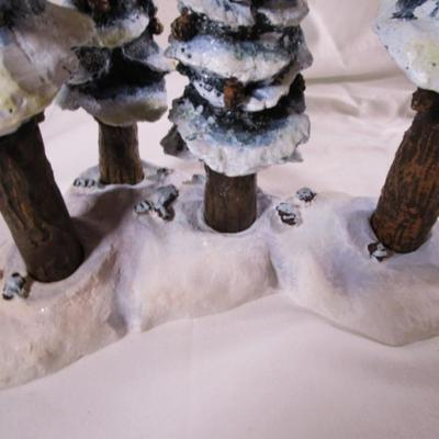 Sale Photo Thumbnail #327: See pictures, tallest tree is 11", base is 9-3/4" x 4-1/2"