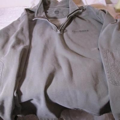 Eddie Bauer Sports Shop Sweat Shirt with 1/4 zipper