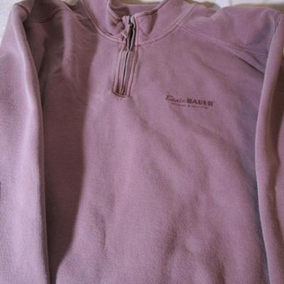 Eddie Bauer Sports Shop Sweat Shirt with 1/4 zipper
