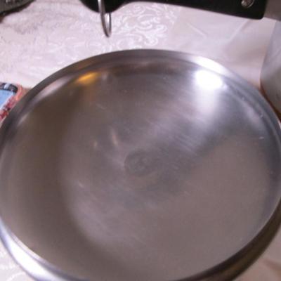 Revere ware stainless steel saucepan with lid